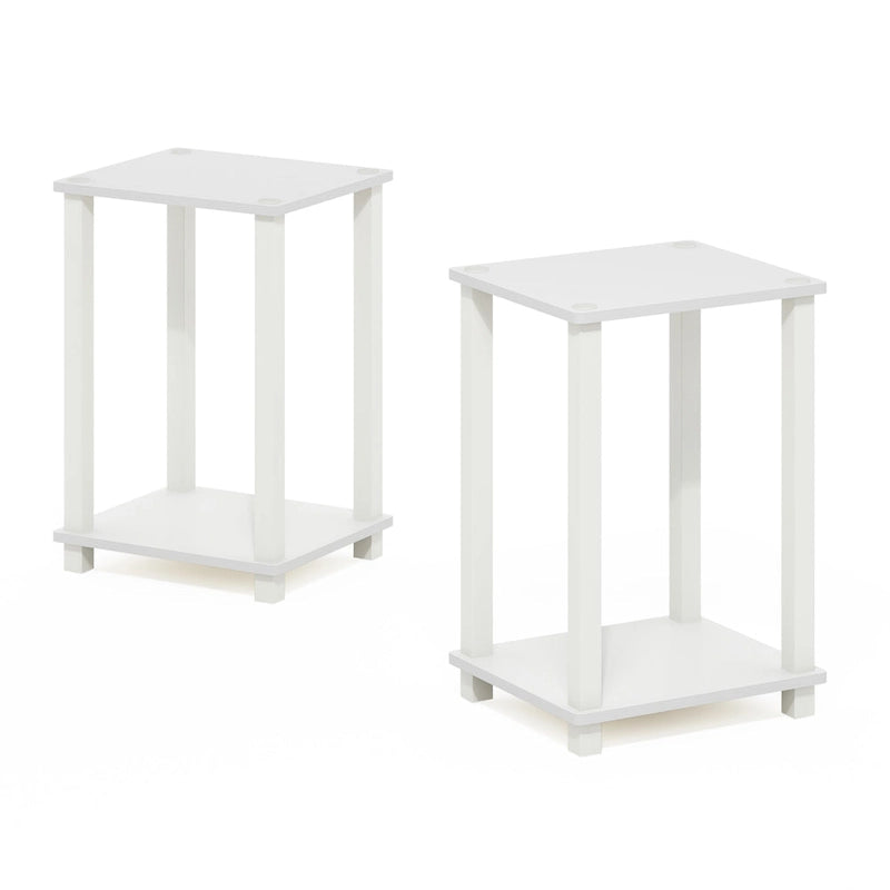 Furinno Simplistic Beistelltisch, klein, 2er-Set