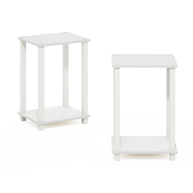 Furinno Simplistic Beistelltisch, klein, 2er-Set