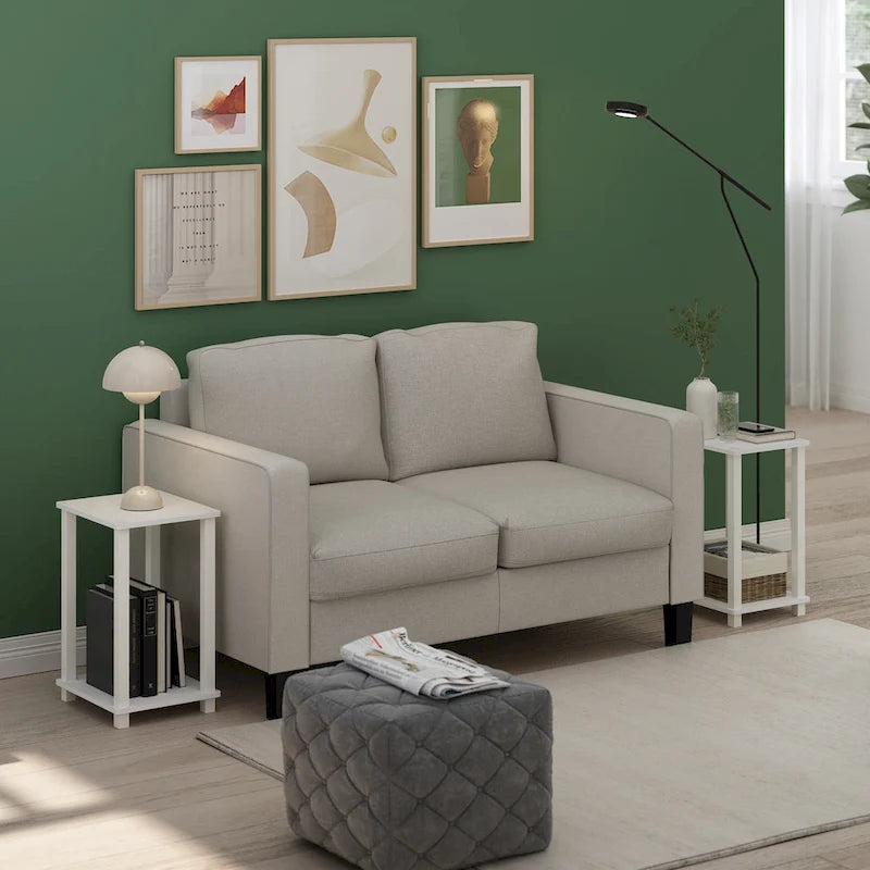 Furinno Simplistic Beistelltisch, klein, 2er-Set
