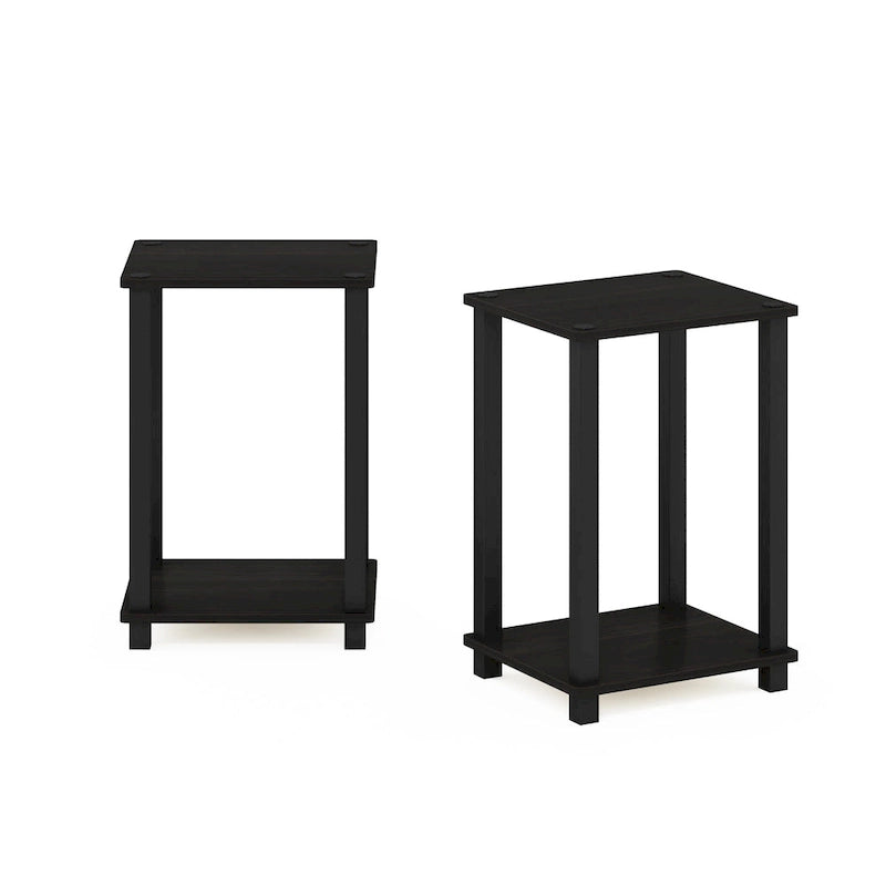 Furinno Simplistic Beistelltisch, klein, 2er-Set