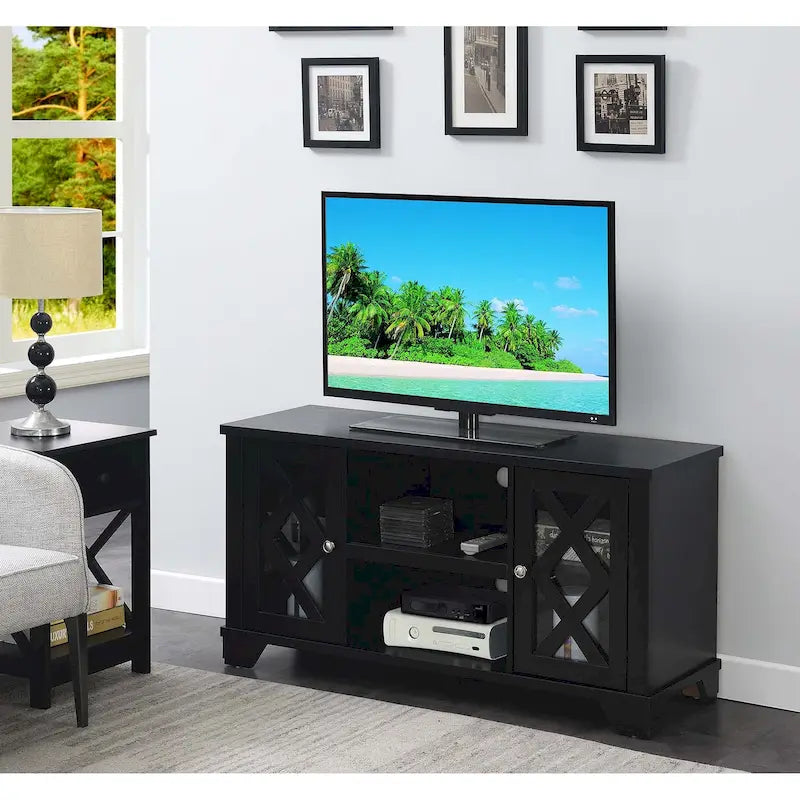 Convenience Concepts Gateway Fernsehschrank mit Stauraumschränken und Regalen für Fernseher bis 55 Zoll