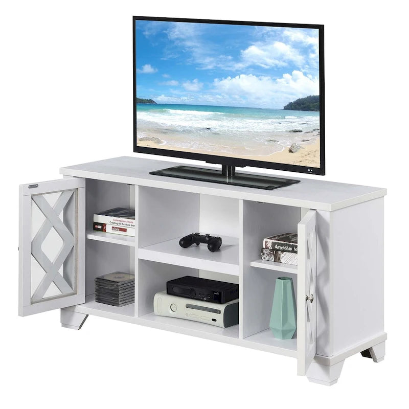 Convenience Concepts Gateway Fernsehschrank mit Stauraumschränken und Regalen für Fernseher bis 55 Zoll