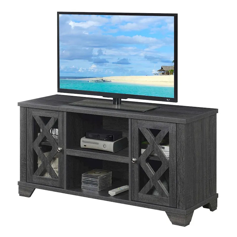 Convenience Concepts Gateway Fernsehschrank mit Stauraumschränken und Regalen für Fernseher bis 55 Zoll