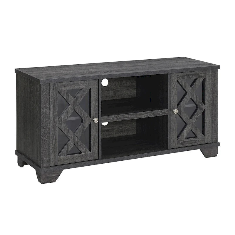 Convenience Concepts Gateway Fernsehschrank mit Stauraumschränken und Regalen für Fernseher bis 55 Zoll