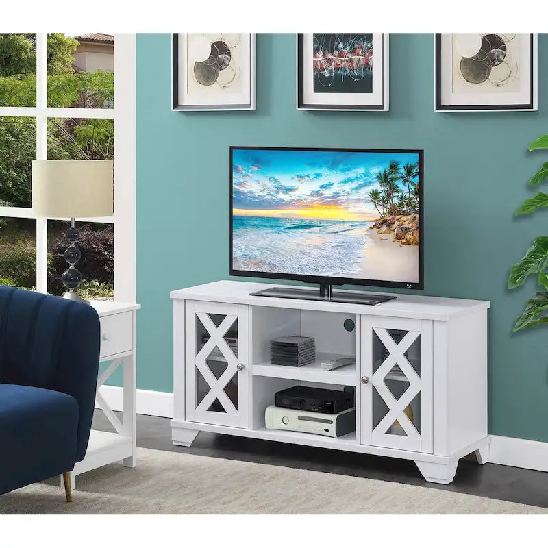 Convenience Concepts Gateway Fernsehschrank mit Stauraumschränken und Regalen für Fernseher bis 55 Zoll