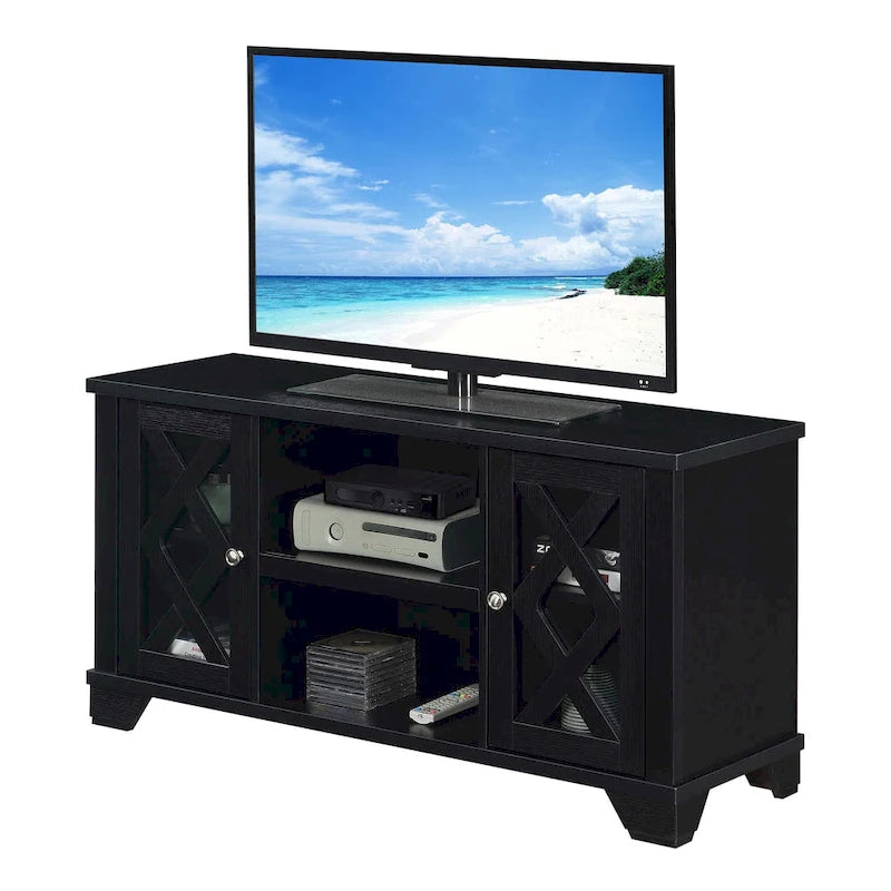 Convenience Concepts Gateway Fernsehschrank mit Stauraumschränken und Regalen für Fernseher bis 55 Zoll