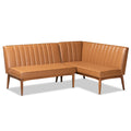 2-teilige Essnischen-Bankettgarnitur Daymond im modernen Mid-Century-Stil