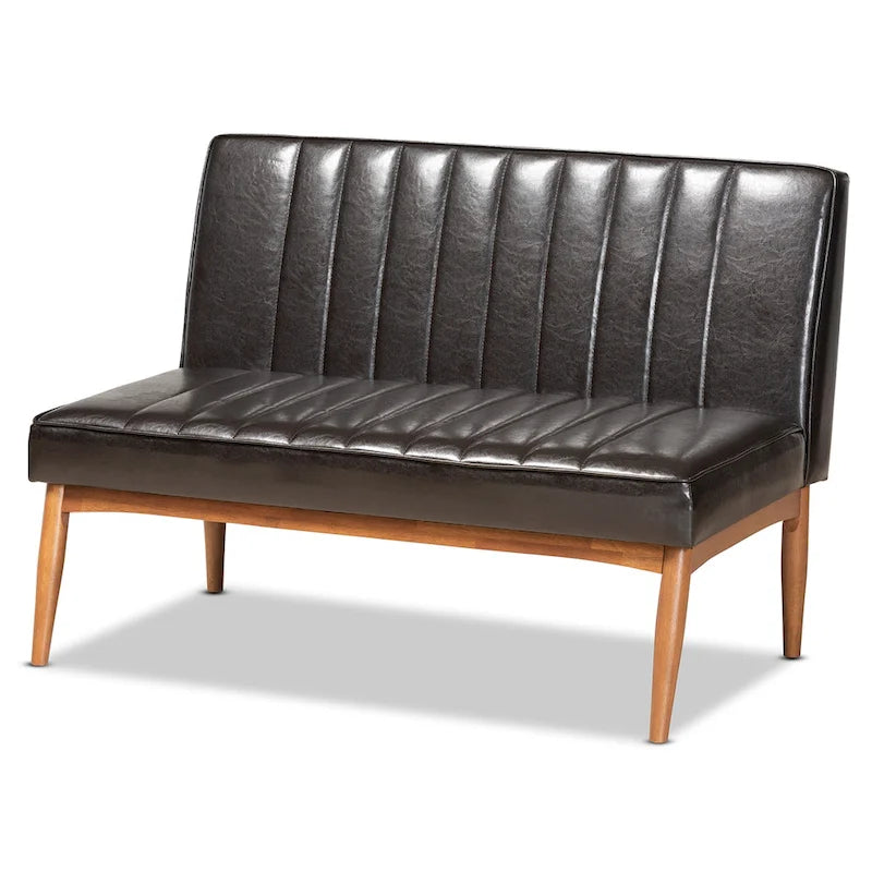 2-teilige Essnischen-Bankettgarnitur Daymond im modernen Mid-Century-Stil