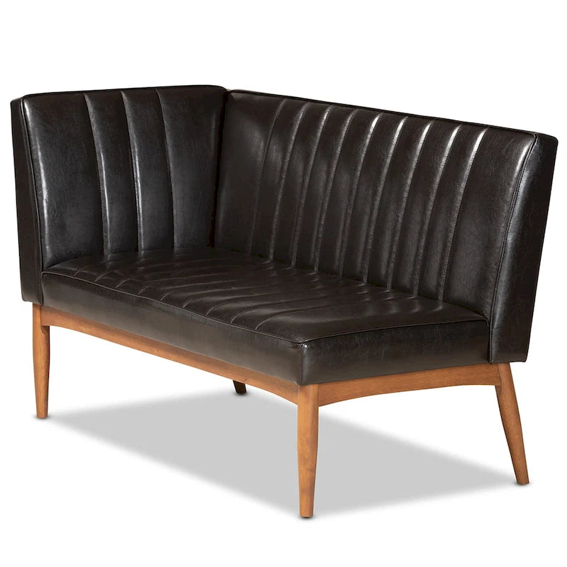 2-teilige Essnischen-Bankettgarnitur Daymond im modernen Mid-Century-Stil