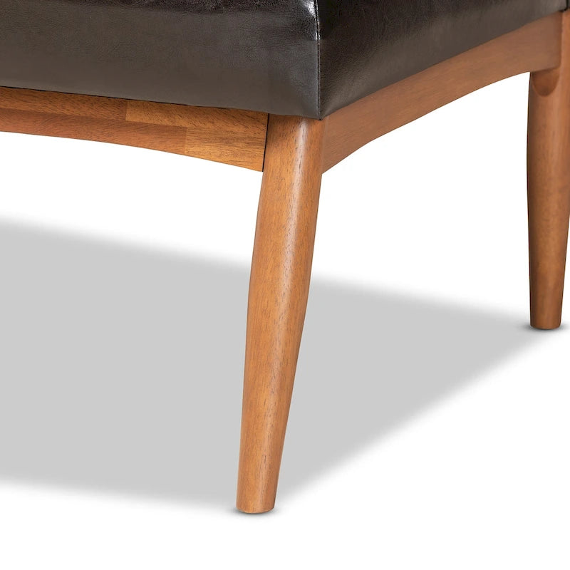 2-teilige Essnischen-Bankettgarnitur Daymond im modernen Mid-Century-Stil