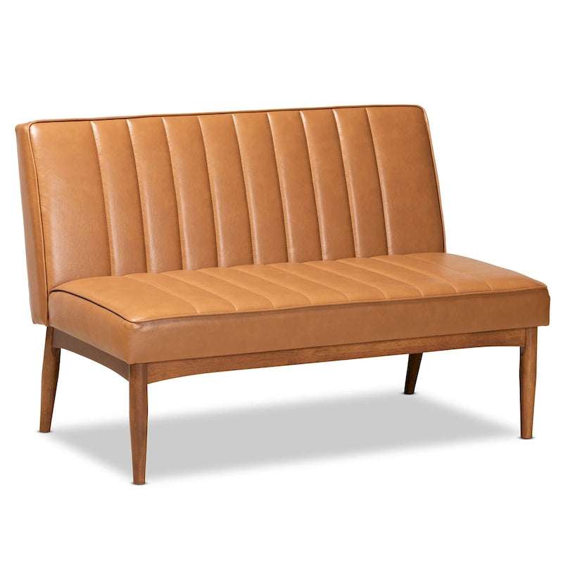 2-teilige Essnischen-Bankettgarnitur Daymond im modernen Mid-Century-Stil