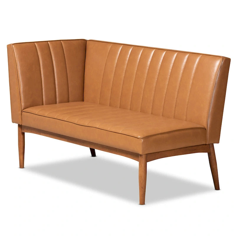 2-teilige Essnischen-Bankettgarnitur Daymond im modernen Mid-Century-Stil