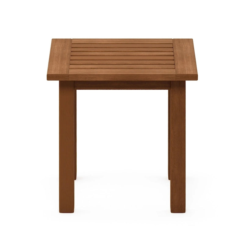 Table d’appoint Ormond en bois dur avec finition à l’huile de teck, par Havenside Home
