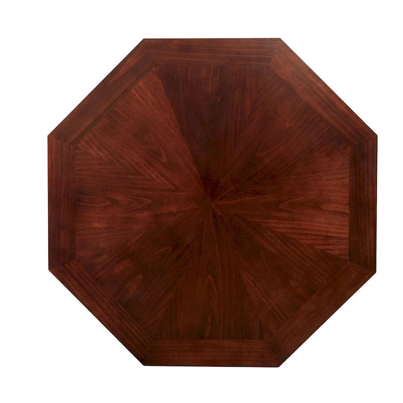 Gary traditioneller Pokertisch aus massivem Kirschholz von Furniture of America