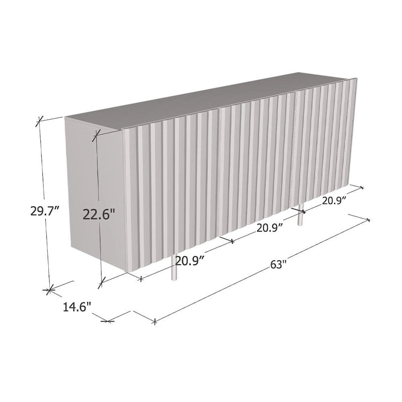 Pilar 03 Sideboard - N/A