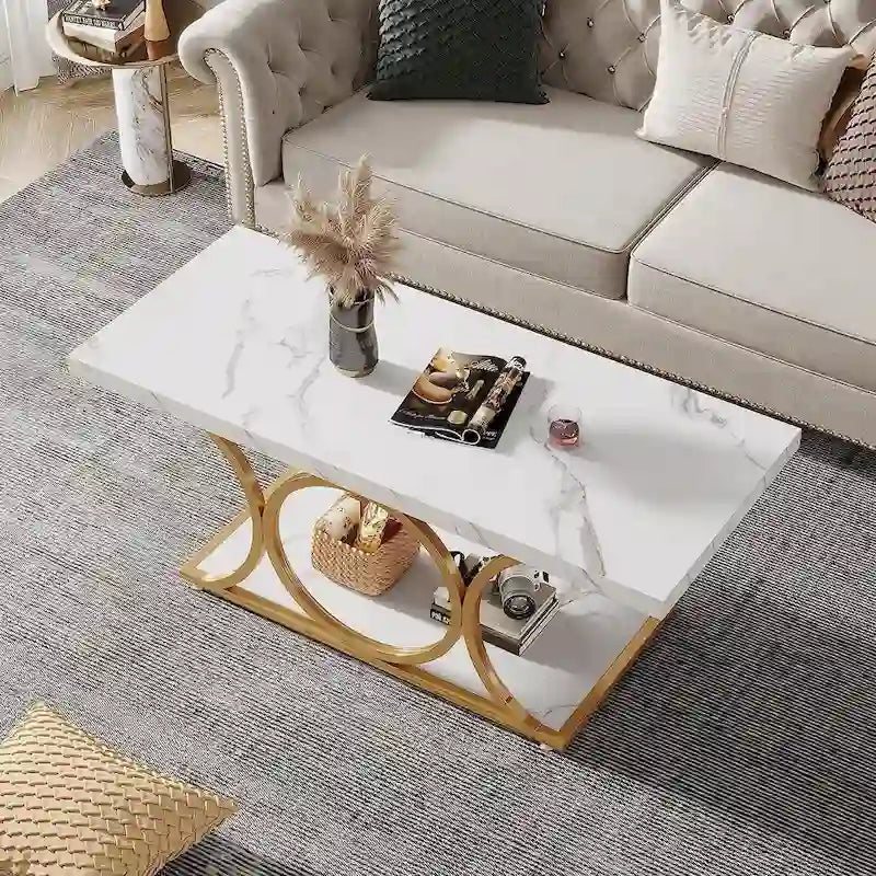 Rechteckiger Couchtisch, moderne Couchtische fürs Wohnzimmer