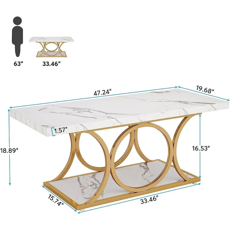 Rechteckiger Couchtisch, moderne Couchtische fürs Wohnzimmer