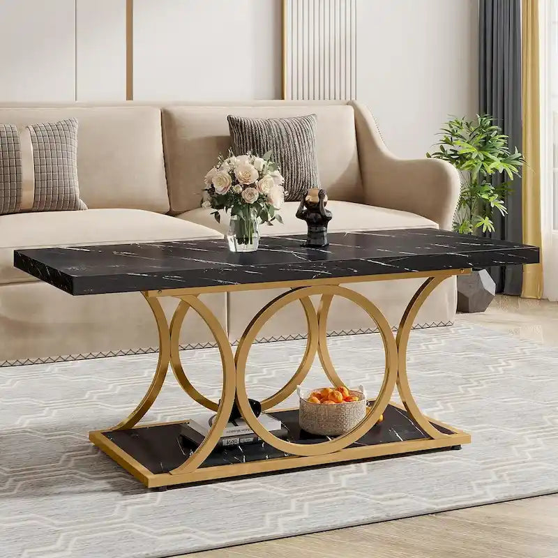 Rechteckiger Couchtisch, moderne Couchtische fürs Wohnzimmer