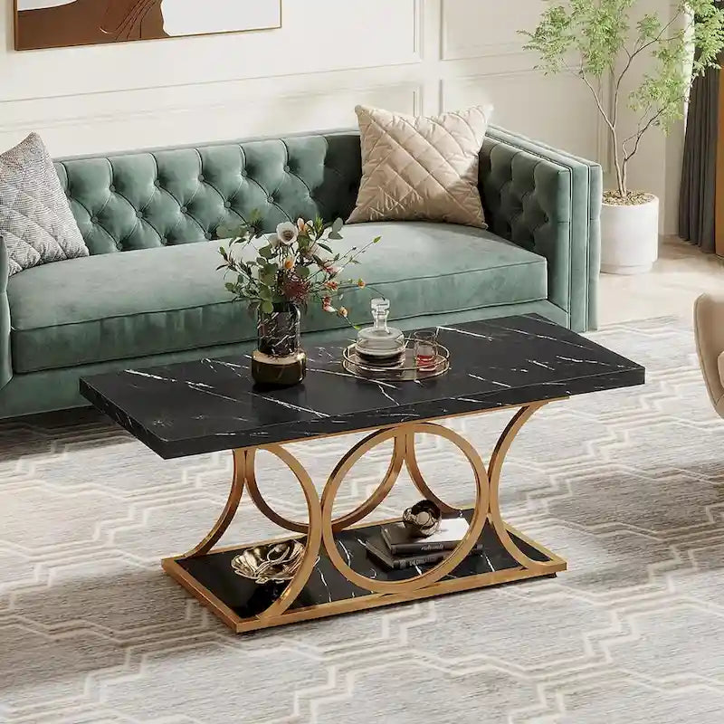 Rechteckiger Couchtisch, moderne Couchtische fürs Wohnzimmer
