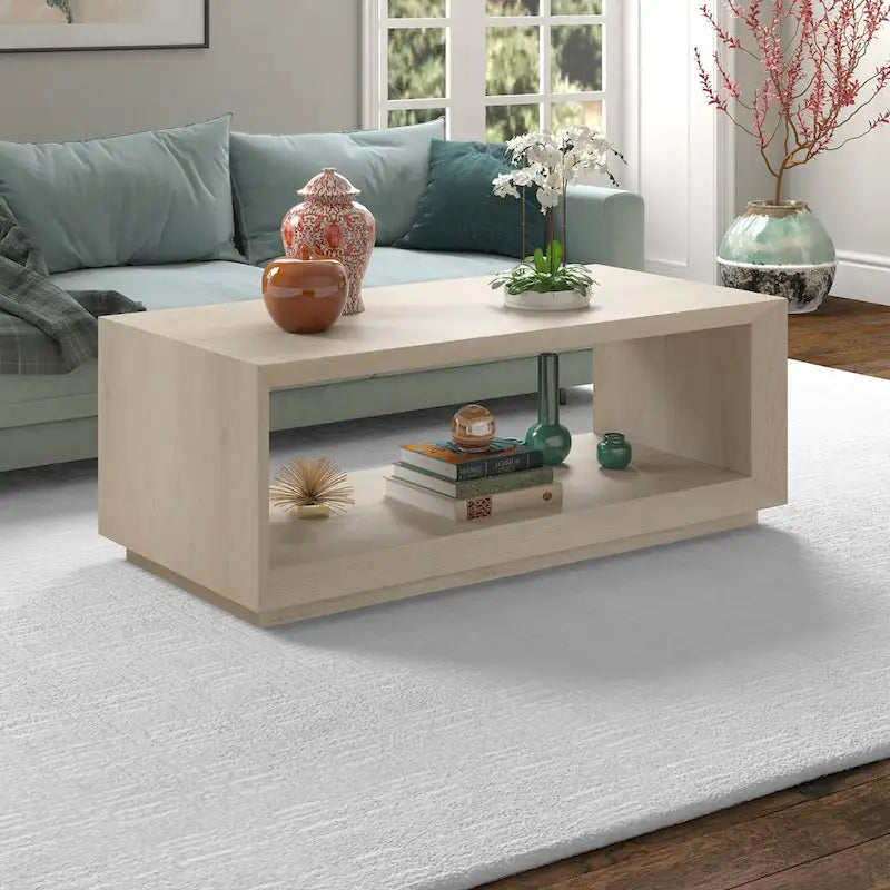 Rechteckiger Couchtisch Tannen, 48 Zoll breit – 47,5 Zoll breit