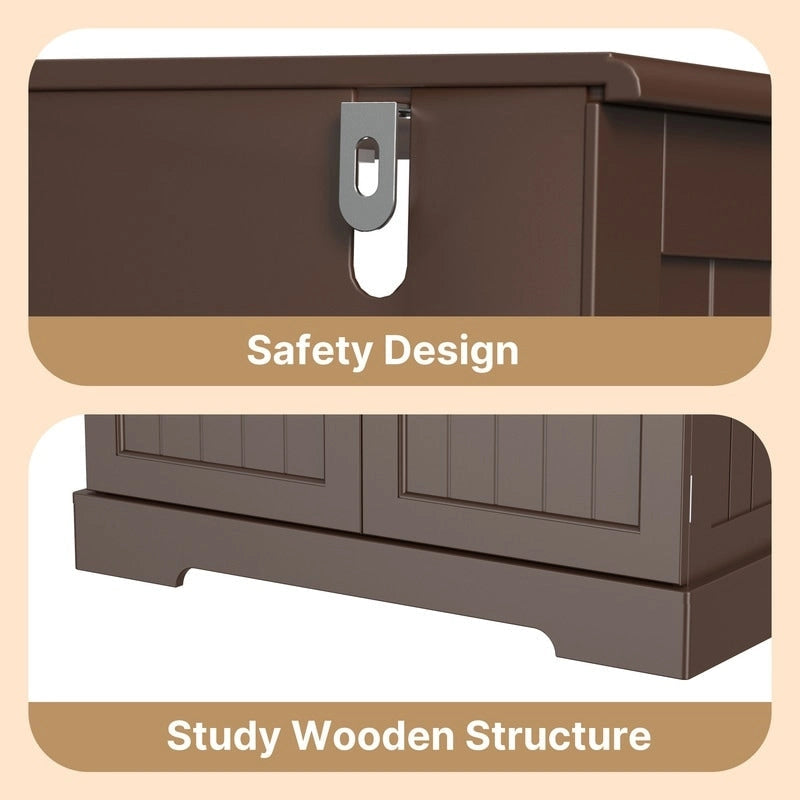 71 Freestanding Modern 4 Doors Kitchen Storage Pantry Cabinet with Shelves and Drawers Tall Kitchen Storage Cabinet Organizer