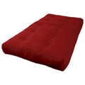 Materasso futon in twill spesso 7 pollici, matrimoniale singolo, matrimoniale o queen