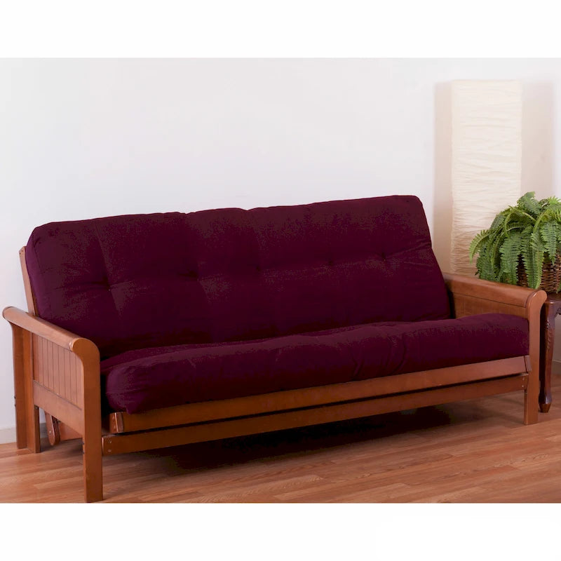 Futonmatras van 7 inch dik keperweefsel (eenpersoons-, tweepersoons- of queensize)