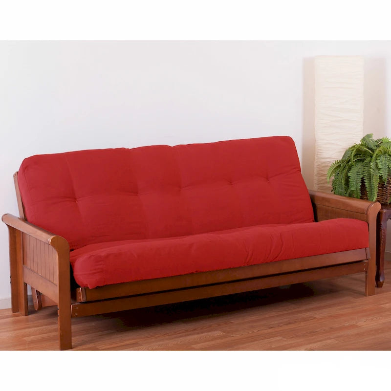 Futonmatras van 7 inch dik keperweefsel (eenpersoons-, tweepersoons- of queensize)