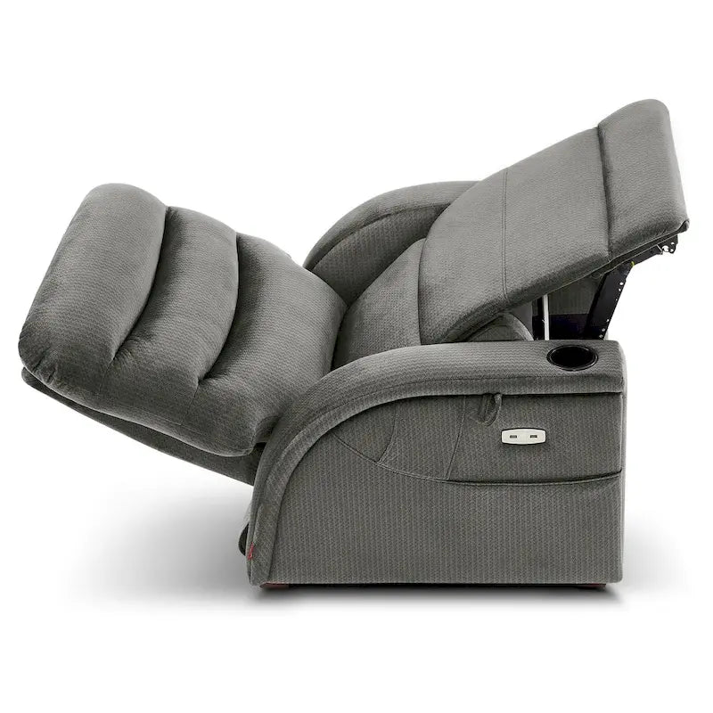 MCombo Power Zero Gravity relaxfotel állítható fejtámlával nappaliba, szövet, ZG334