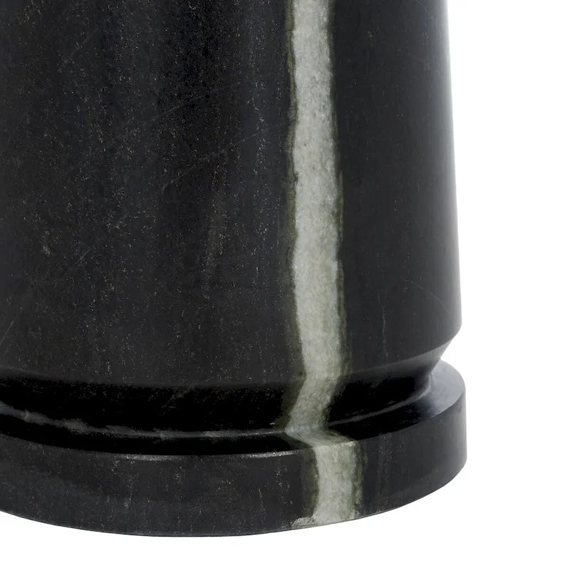 SAFAVIEH Couture Jose runder Marmortisch als Akzenttisch – 10Wx10Dx18H