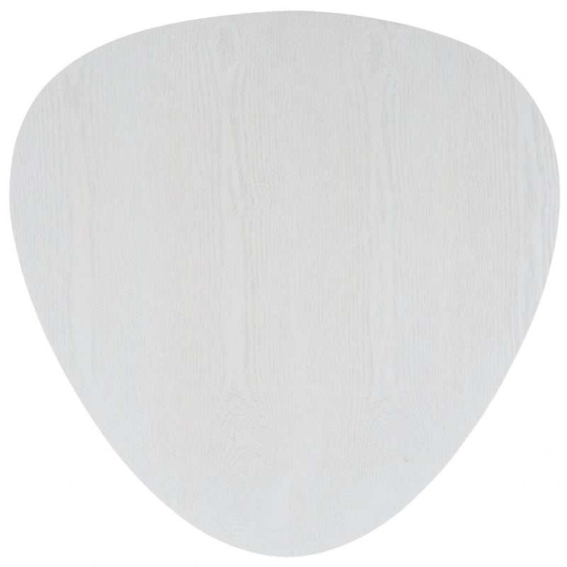 Tavolino laterale laccato bianco/nero SAFAVIEH Luann - 19.6 x 19.6 x 23.6 - 20Wx20Dx24H