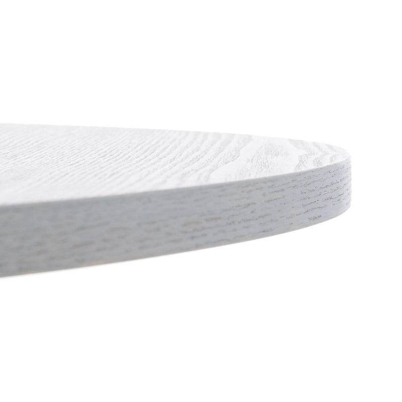 Tavolino laterale laccato bianco/nero SAFAVIEH Luann - 19.6 x 19.6 x 23.6 - 20Wx20Dx24H