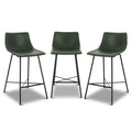 Poly & Bark Paxton 24-inch Counter Stool (Set of 3)