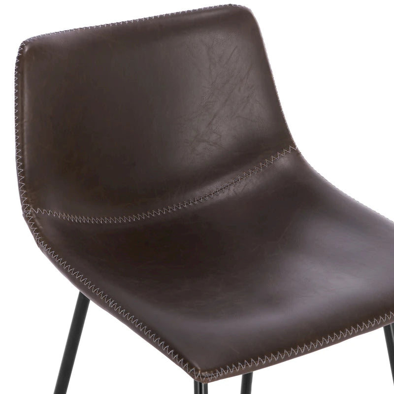 Tabouret de comptoir de 24 pouces Poly & Bark Paxton (lot de 3)