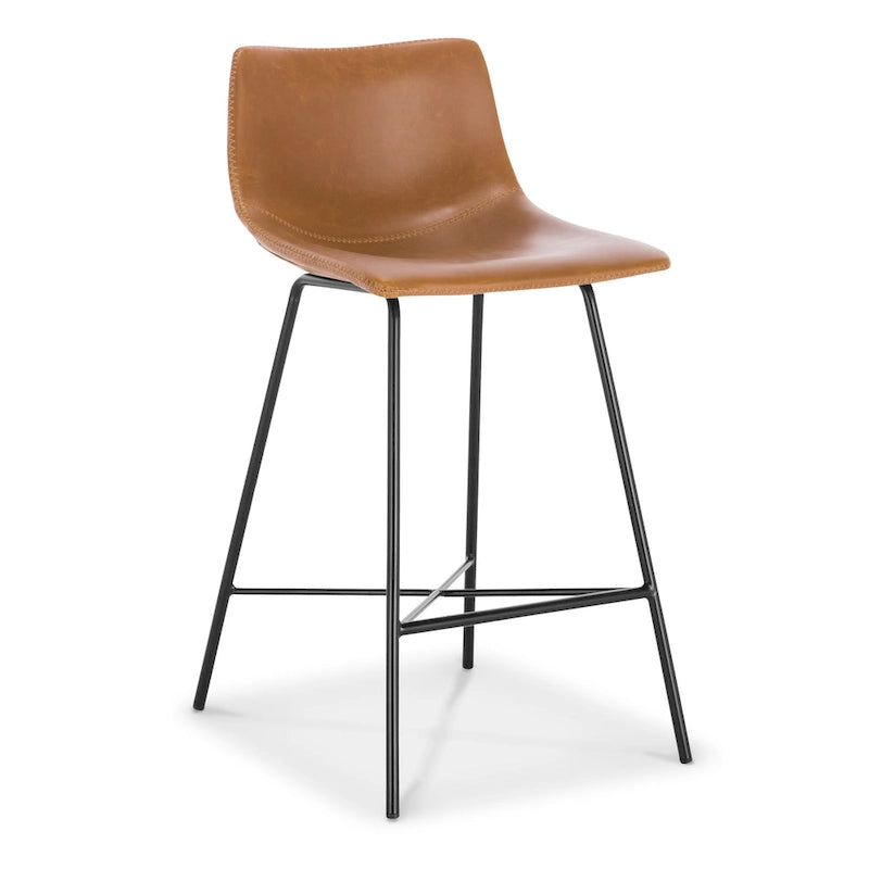 Tabouret de comptoir de 24 pouces Poly & Bark Paxton (lot de 3)