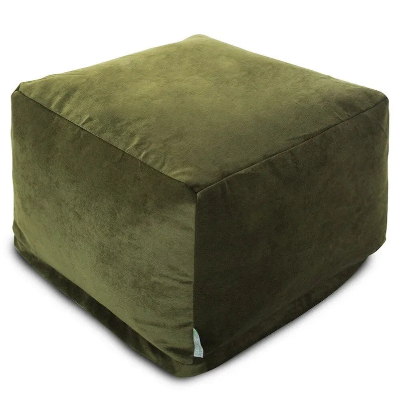 Majestic Home Goods Indoor Villa Samt-Ottomane und Pouf