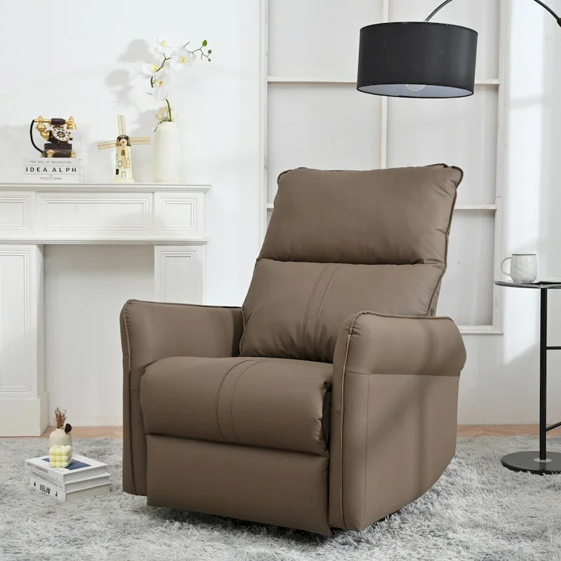 MERAX 270 elektrischer drehbarer Schaukelrecliner mit USB-Anschlüssen