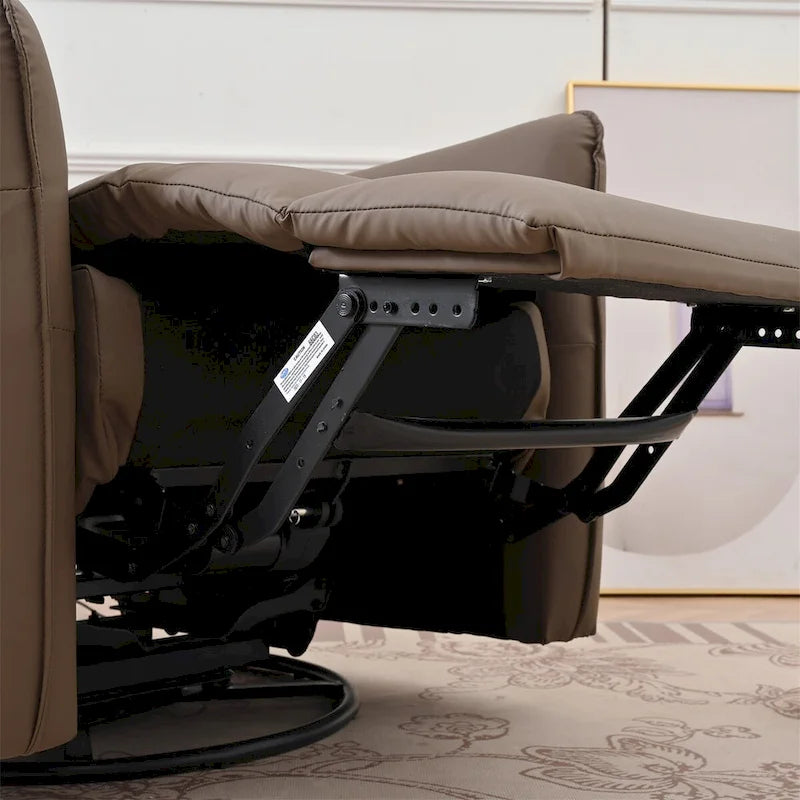 MERAX 270 elektrischer drehbarer Schaukelrecliner mit USB-Anschlüssen