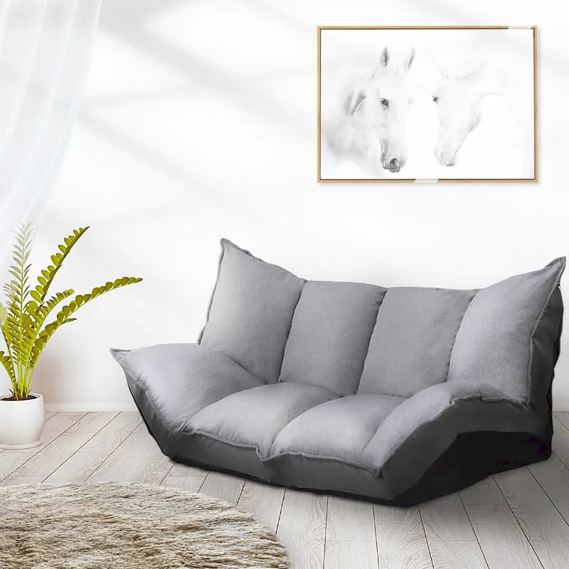 Modernes bequemes Lazy-Sofa, niedliche Futon-Sets, verstellbares Schlafsofa