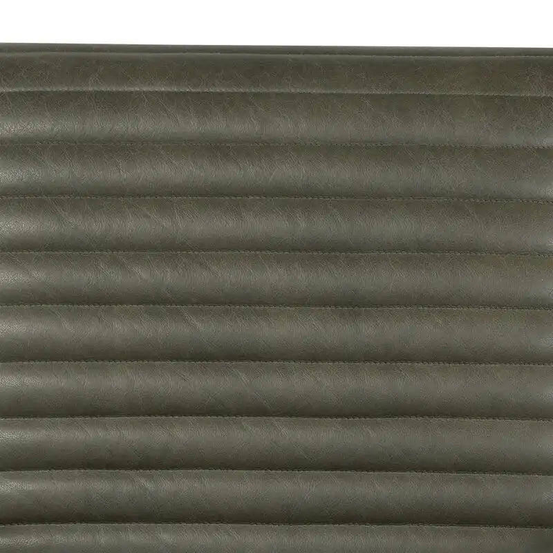 Poltrona lounge Rowan di Poly & Bark — vera pelle italiana pieno fiore
