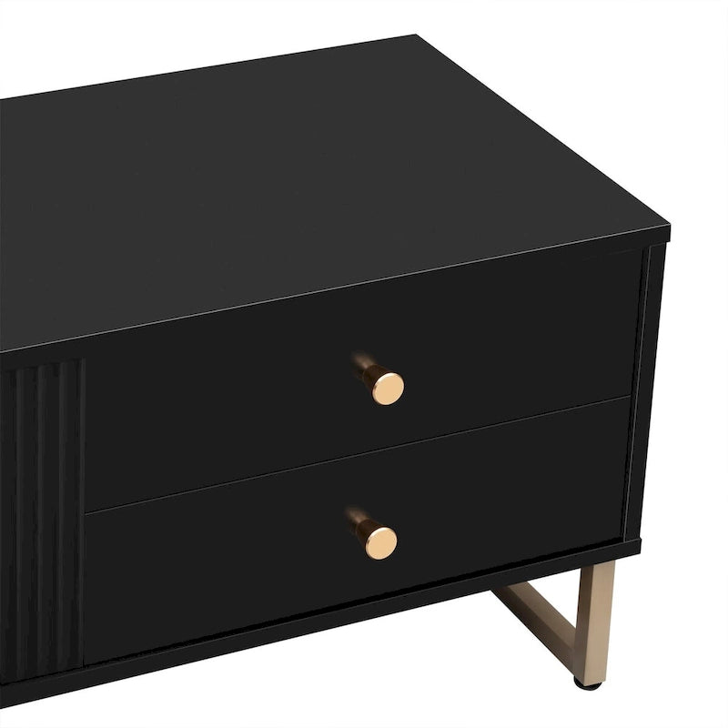 Moderner TV-Ständer, über 65 Zoll, mit Stauraum für das Wohnzimmer