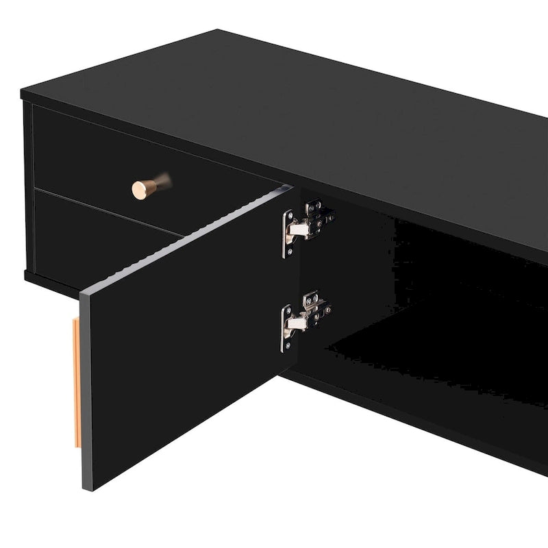 Moderner TV-Ständer, über 65 Zoll, mit Stauraum für das Wohnzimmer