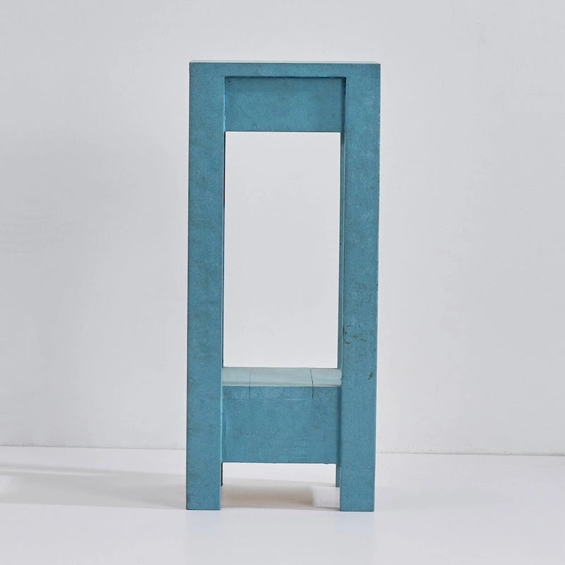 Rustikaler Beistelltisch aus Massivholz im Landhausstil, Sofatisch – 11 W x 26 H