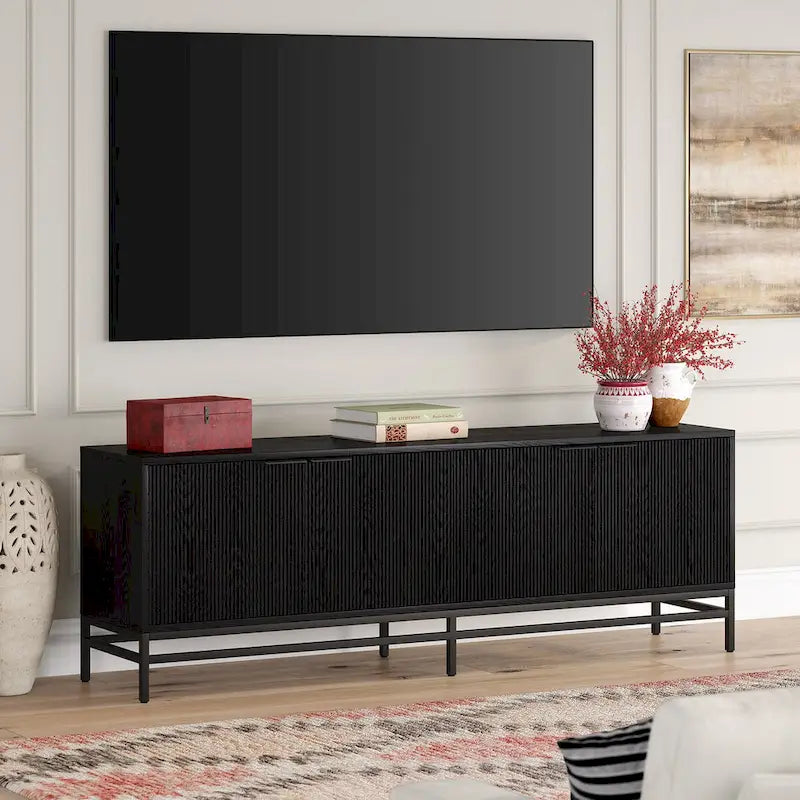 Mobile TV rettangolare Montello per televisori fino a 78" — larghezza 70"