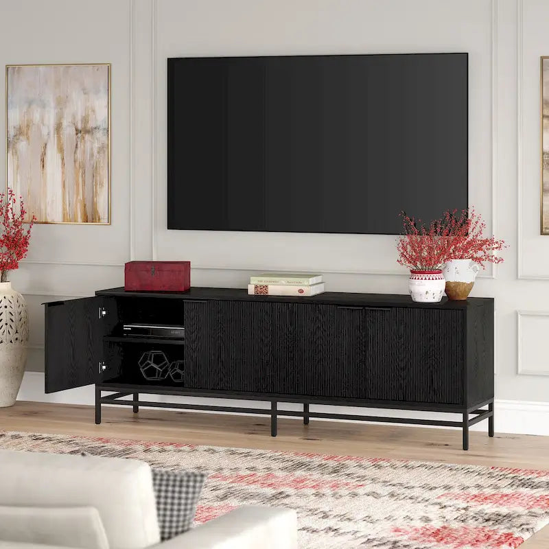 Mobile TV rettangolare Montello per televisori fino a 78" — larghezza 70"