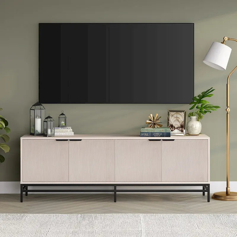 Mobile TV rettangolare Montello per televisori fino a 78" — larghezza 70"
