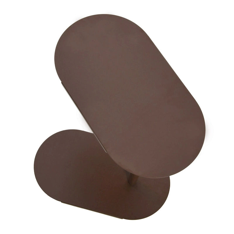 Table d’appoint moderne réglable en forme de C – 20.0L x 11.0W x 32.0H