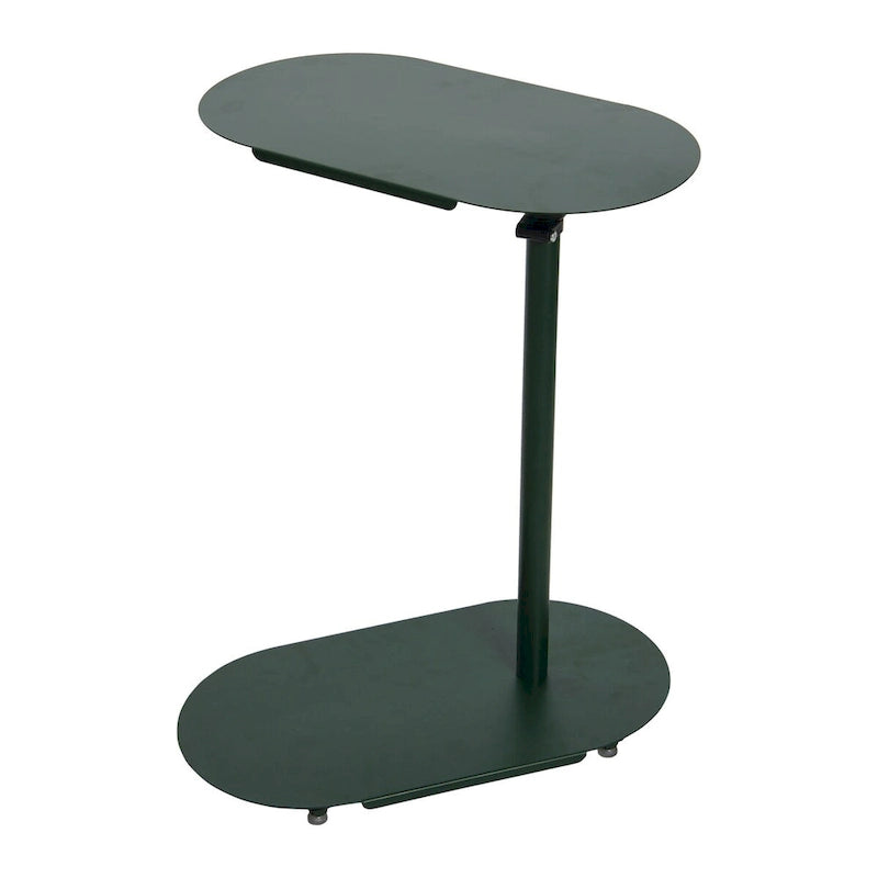 Table d’appoint moderne réglable en forme de C – 20.0L x 11.0W x 32.0H