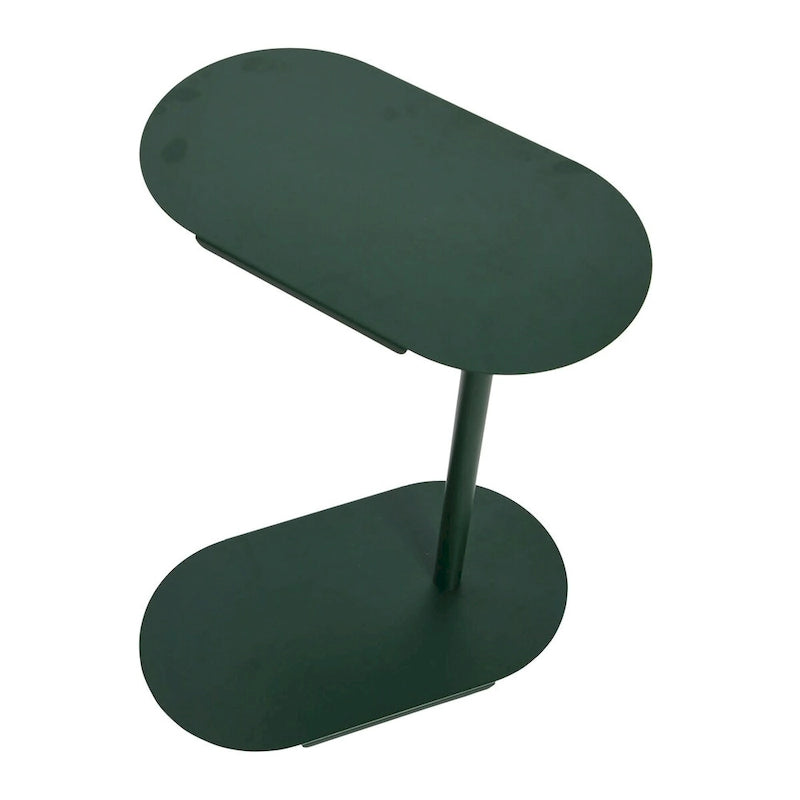 Table d’appoint moderne réglable en forme de C – 20.0L x 11.0W x 32.0H