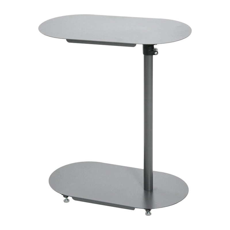 Table d’appoint moderne réglable en forme de C – 20.0L x 11.0W x 32.0H